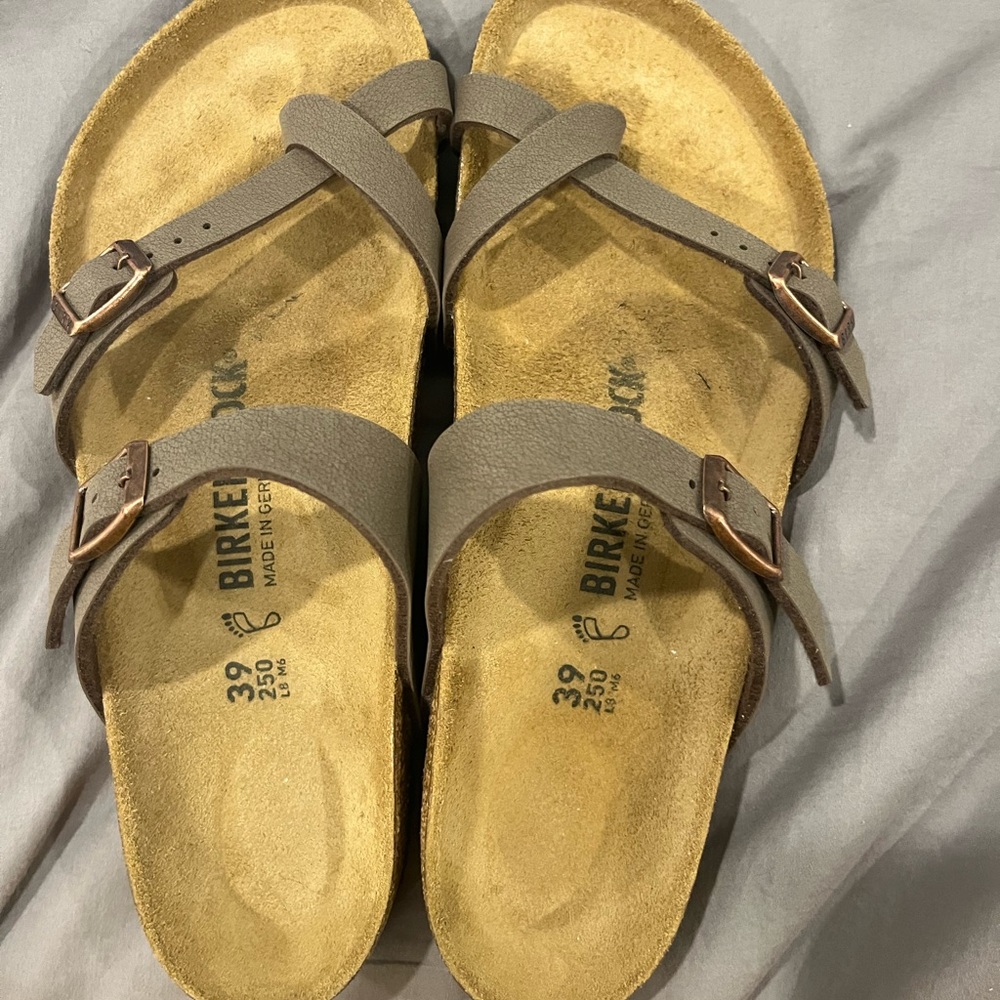 Birkenstocks with Toe Loop